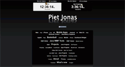 Desktop Screenshot of piet.jonas.com